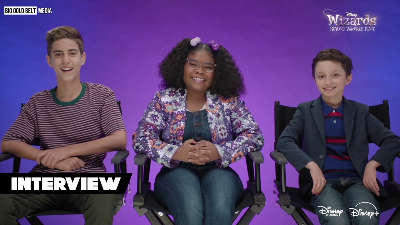 Alkaio Thiele, Taylor Cora & Max Matenko Interview | Disney's “Wizards Beyond Waverly Place