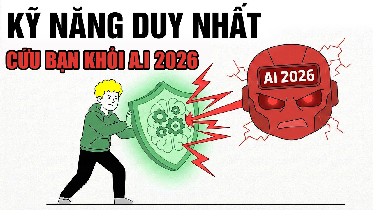 Kỹ Năng Duy Nhất Cứu Bạn Khỏi AI Năm 2026 | Bí Quyết Thành Công | Nâng Cấp Chính Mình