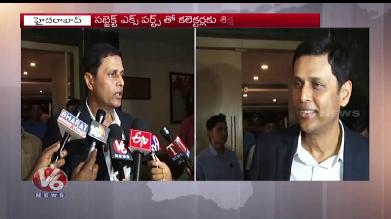 EC CEO Rajat Kumar Speaks On Training Classes For Collectors Over Parliament Elections | V6 News