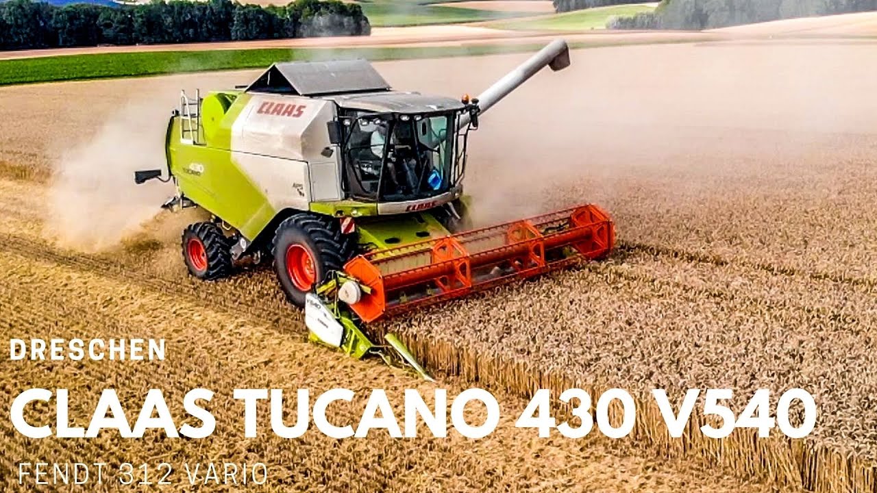 Claas Tucano 430 V540  |  Fendt 312 Vario