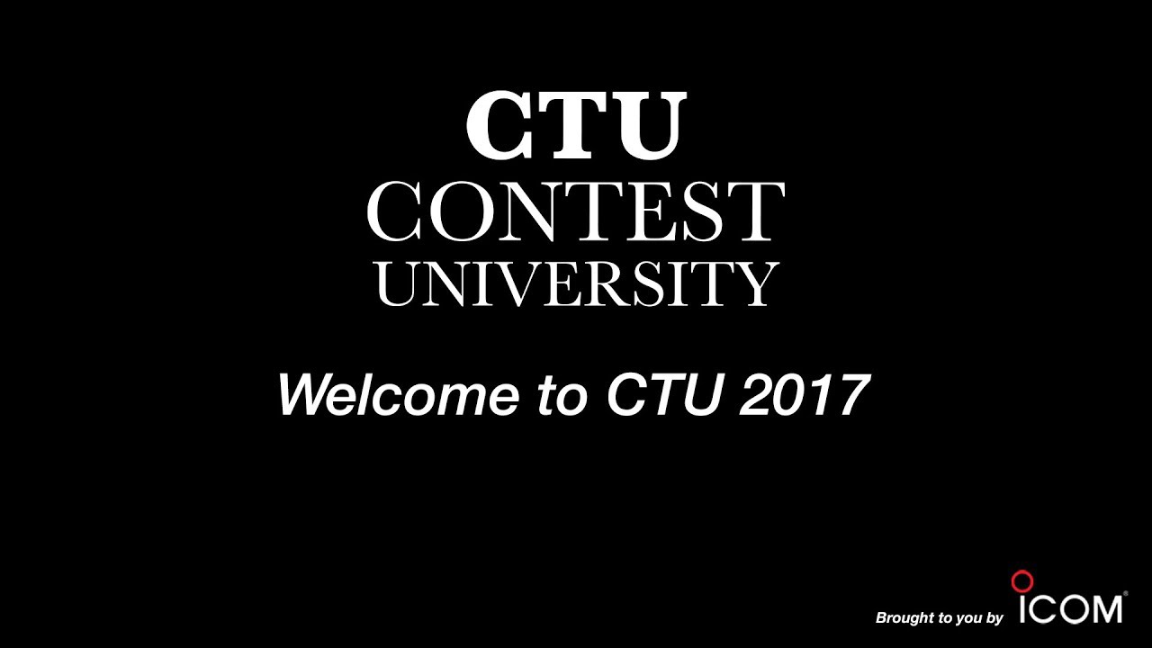 Welcome to CTU 2017