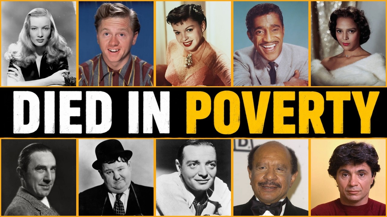 11 Golden Age Hollywood Actors Who DIED IN POVERTY