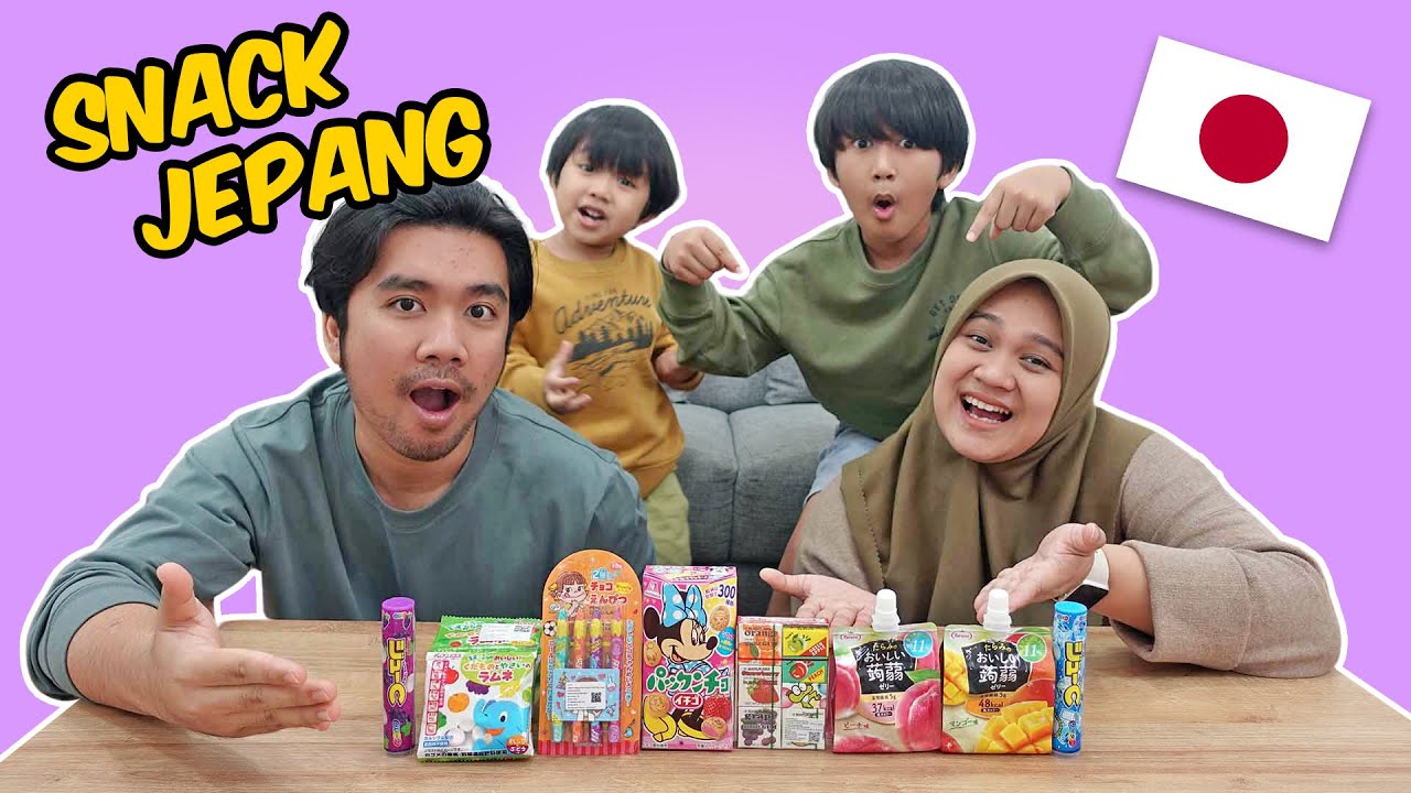 NYOBAIN SNACK UNIK DARI JEPANG (PART 2) - Keluarga ZIyan