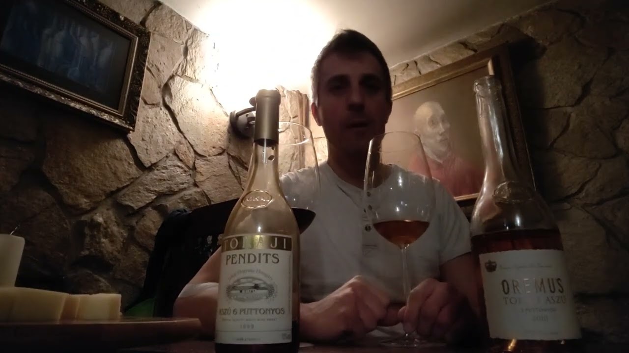 degustacja Oremus Tokaji Aszu 3put 2010 oraz Pendits Tokaji Aszu 6put 1999