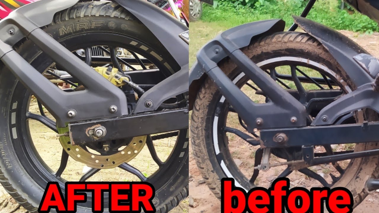 How to install Rear Disc brake in Pulsar Ns160|Ns160 Modified | Ns160 Modifications | Modified ns160