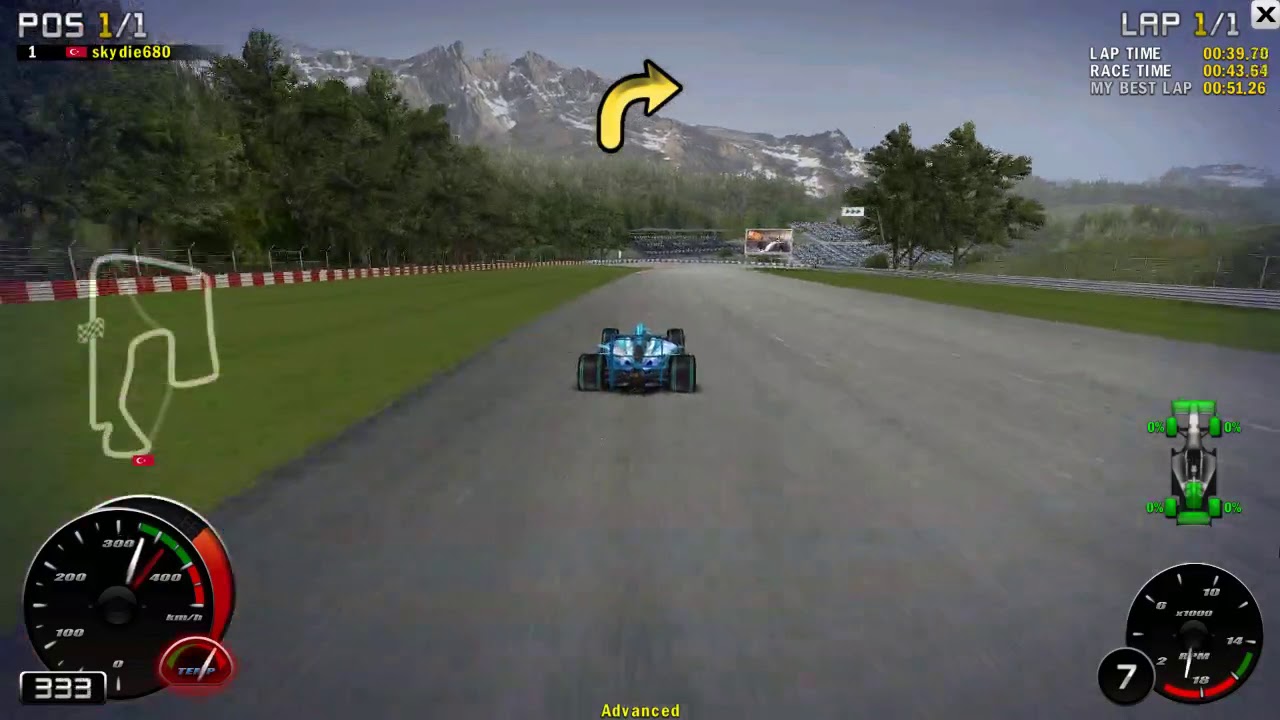 SUPERSTAR RACING 1 LAP AUSTRIA WHEEL