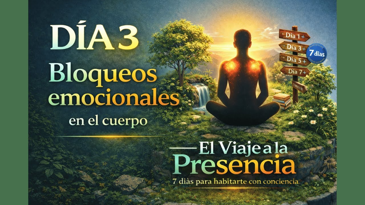 Día 3 | Si “no sientes nada”, también es una señal: bloqueos emocionales