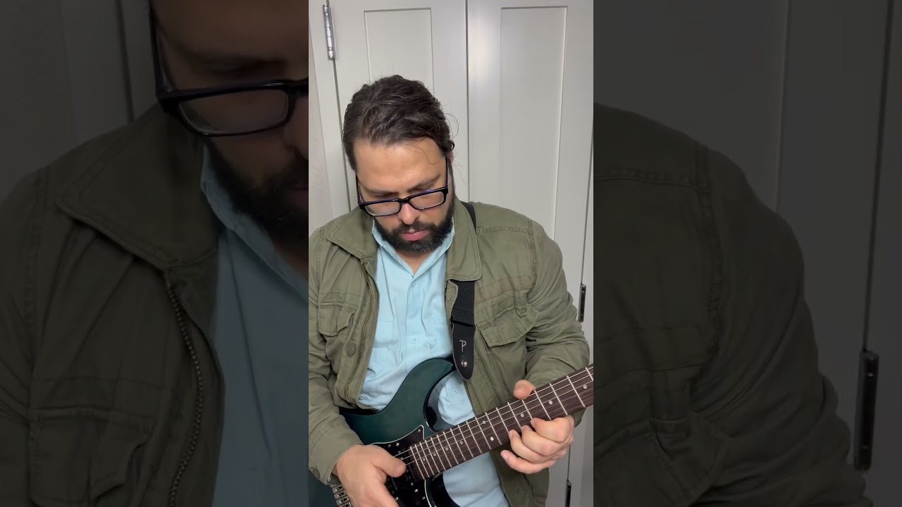 Noodling on guitar