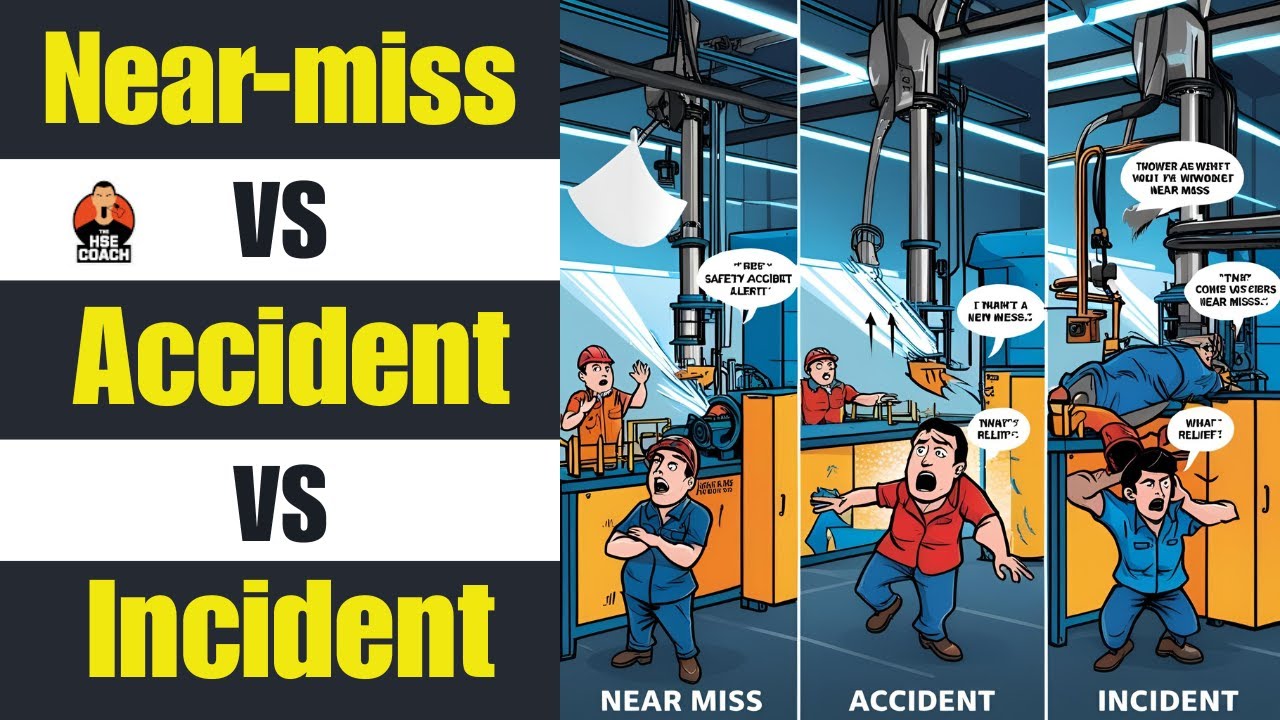 Near-miss vs Accident vs Incident @TheHSECoach