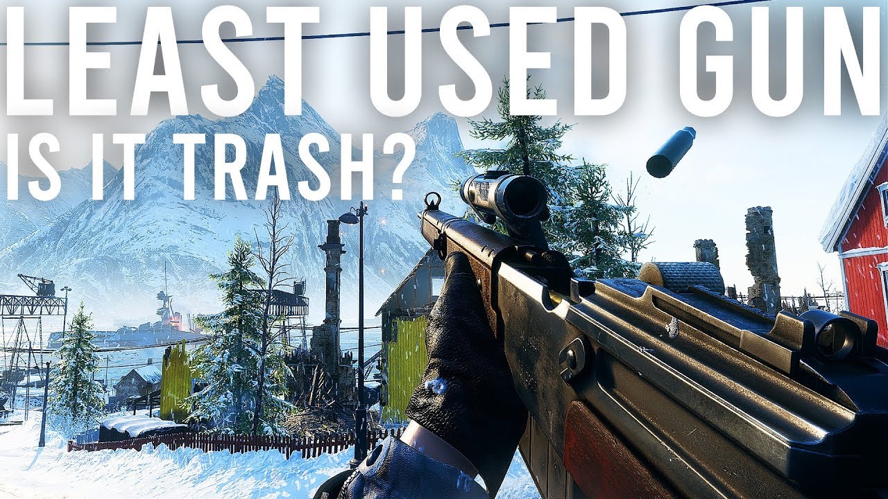 Playing Battlefield with my least used Gun