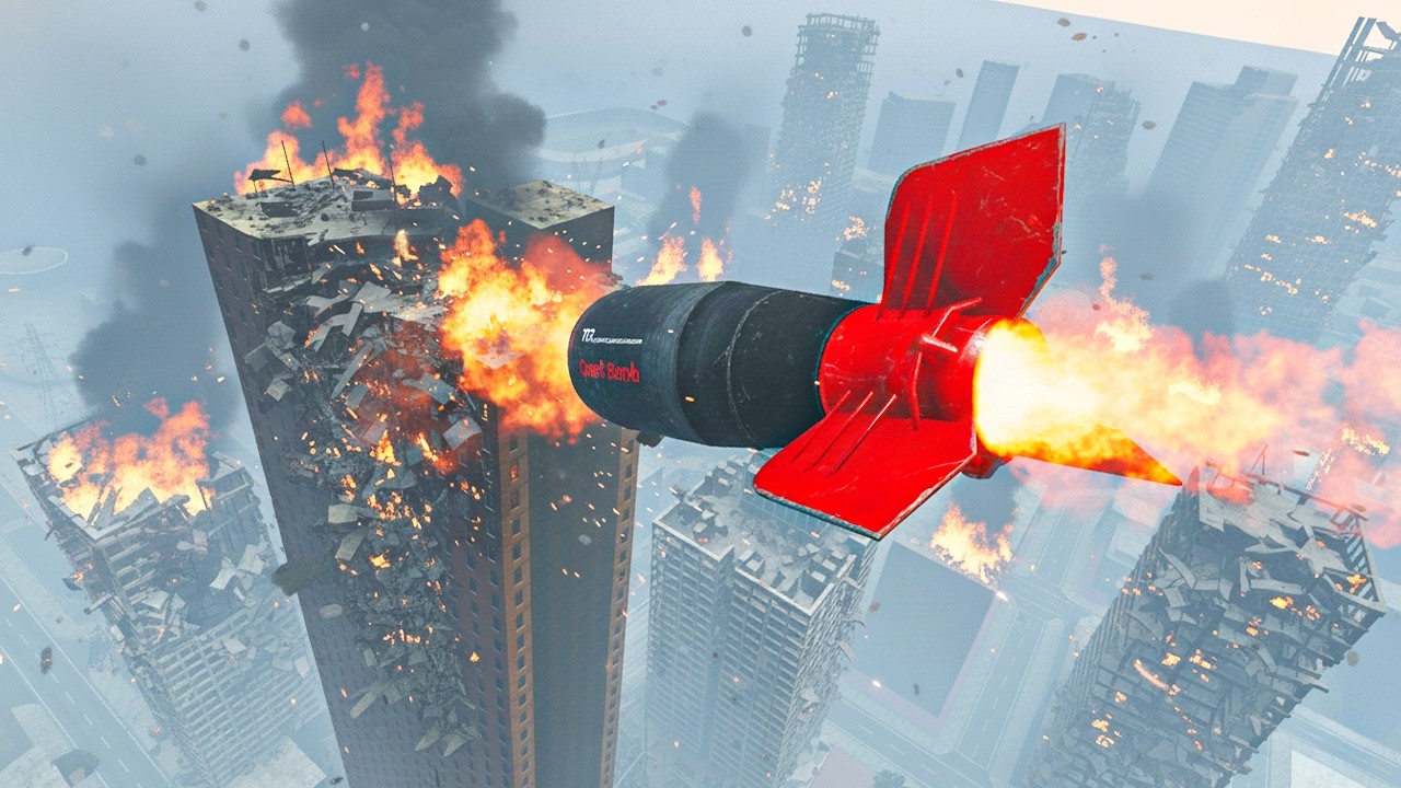 Testing Every Dangerous NUCLEAR Bomb in a Big City in GMod!