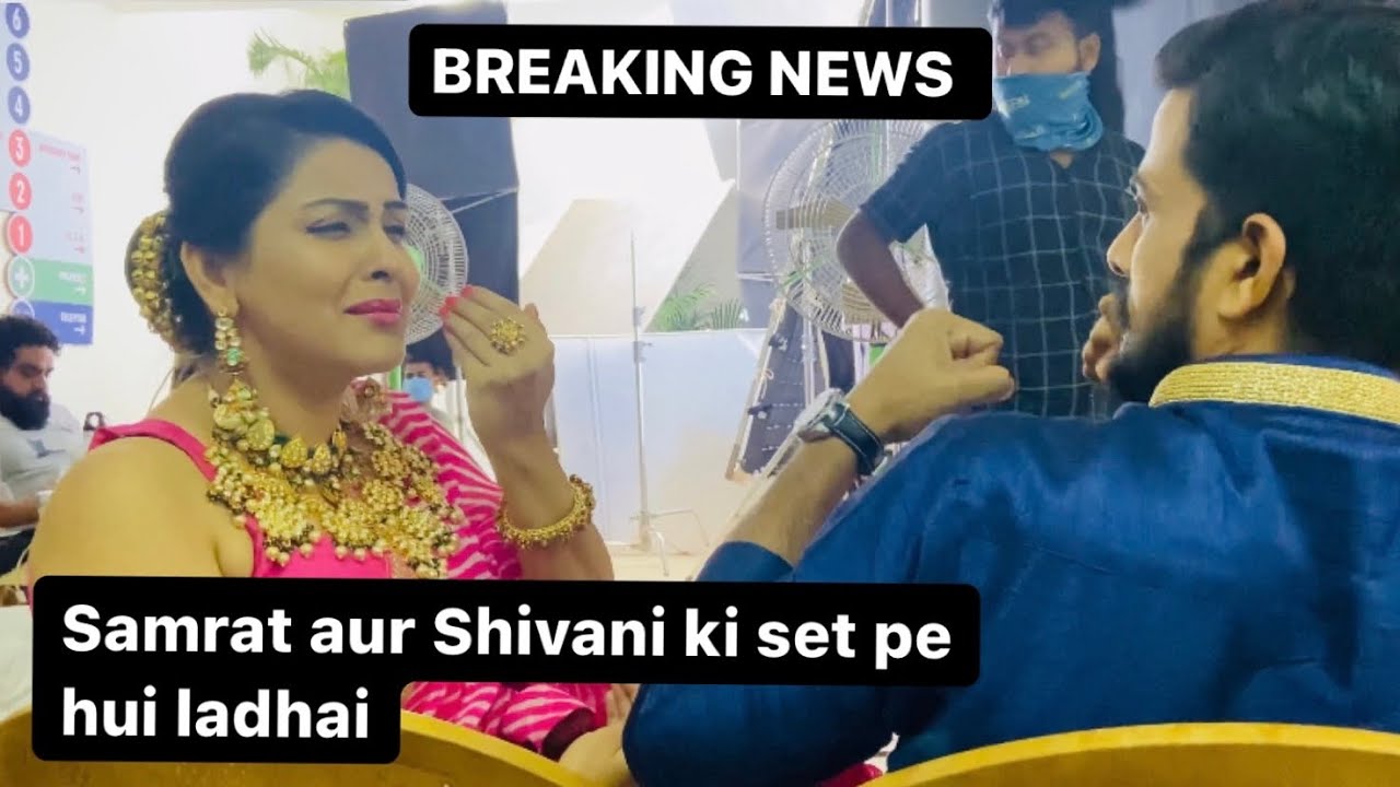 Samrat aur Shivani ki fight mein Patralekha dekhne aayi Shivani ko - bts hospital shooting GHKKPM
