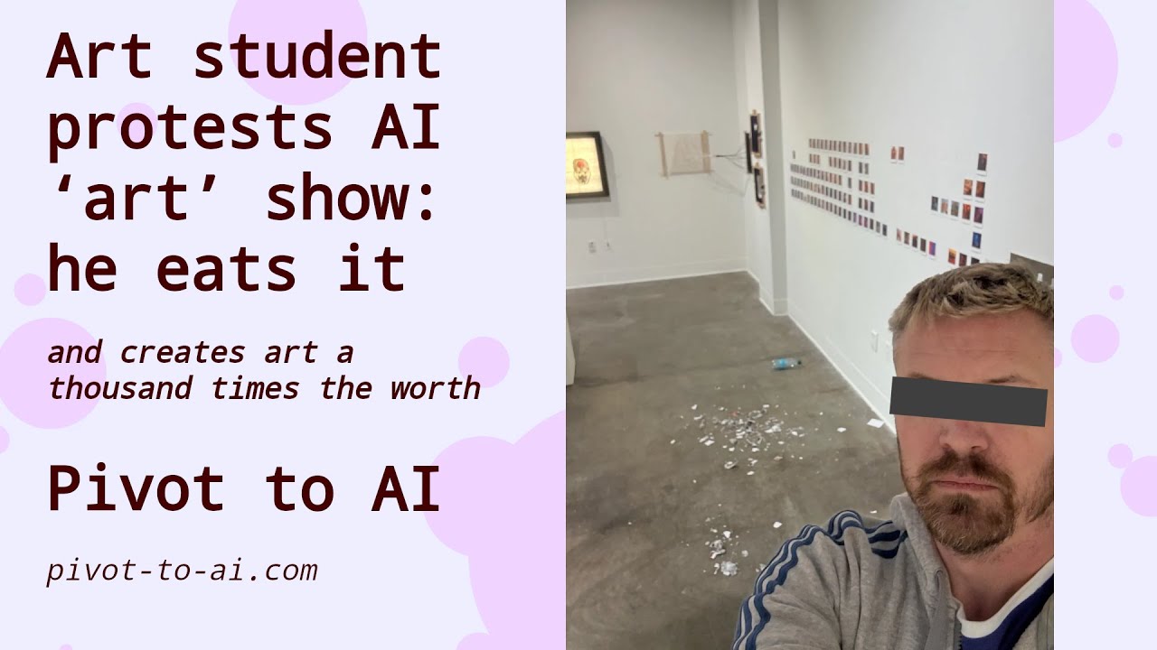 Art student protests other student&rsquo;s AI art: he eats it