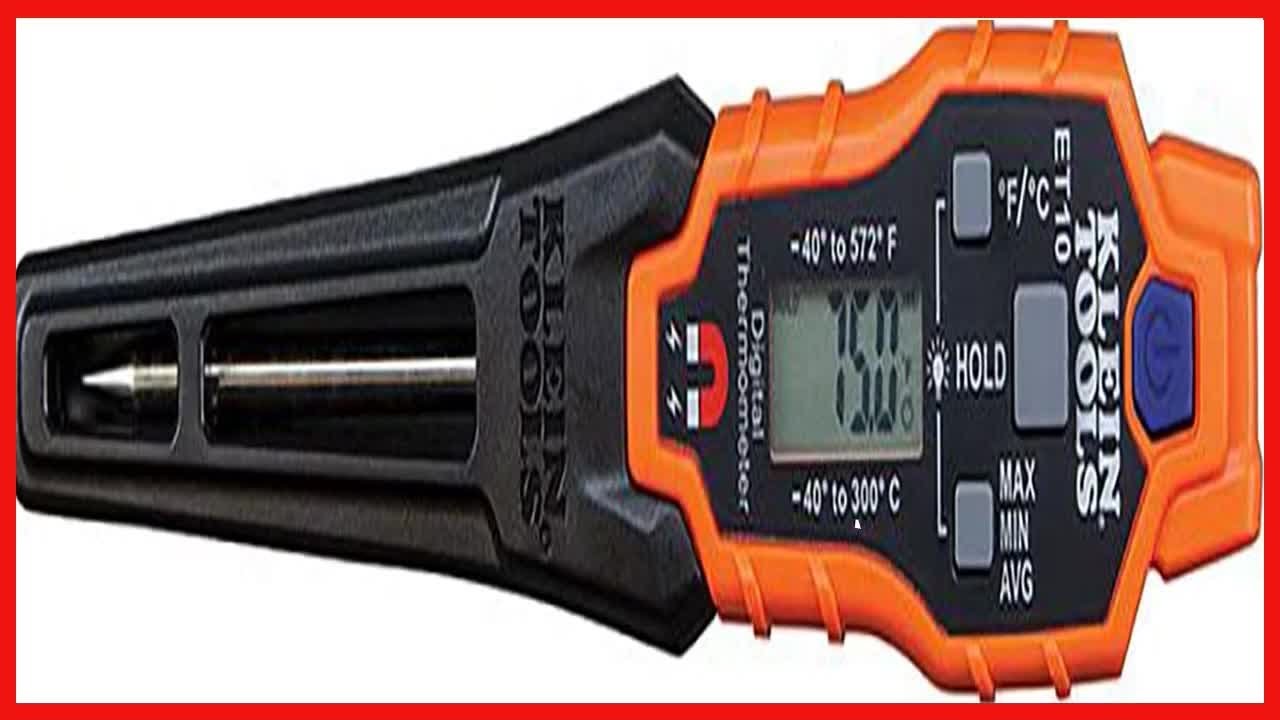 Great product -  Klein Tools ET10 Magnetic Digital Pocket Thermometer