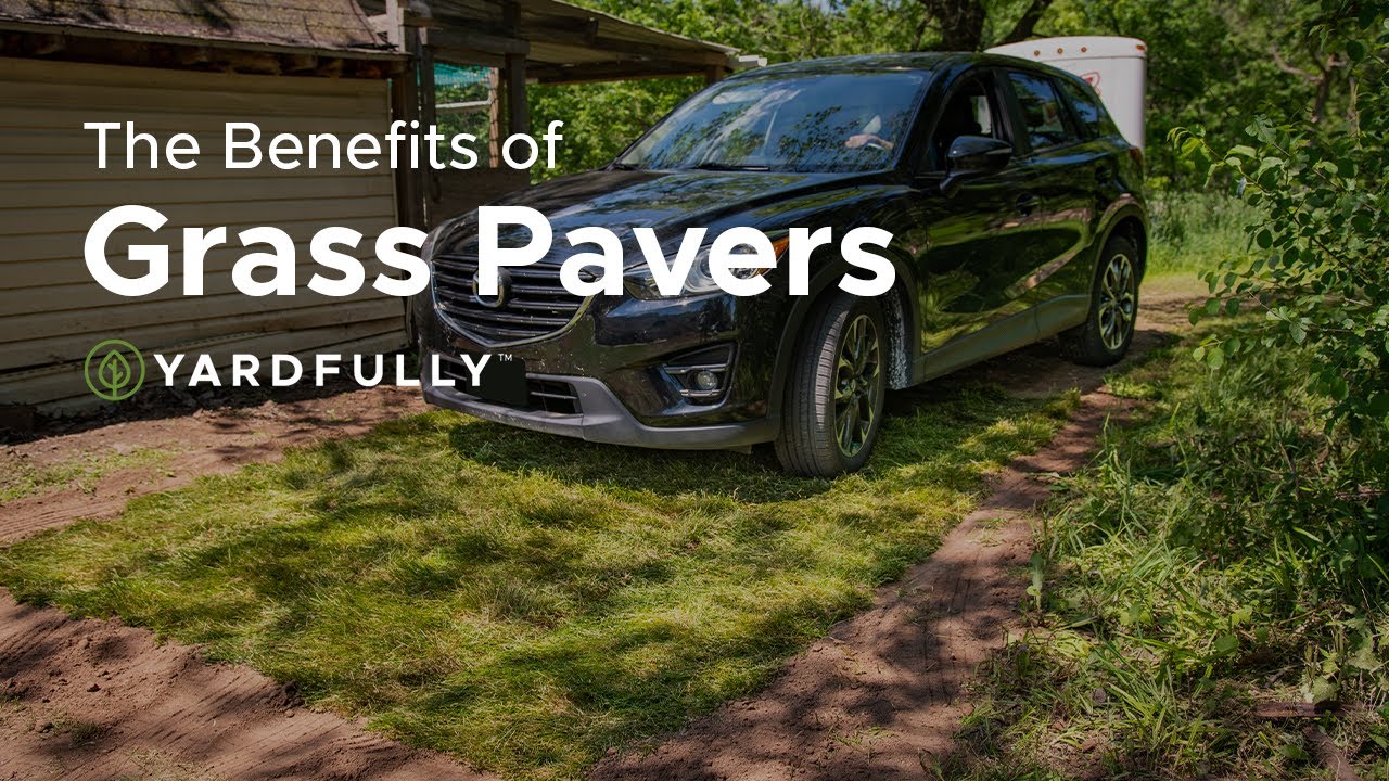 Yardfully&reg; Grass Pavers - Permeable Green Parking