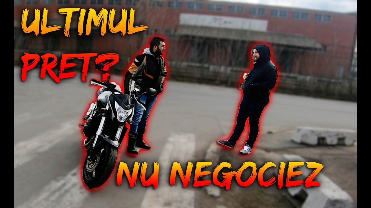 AM CUMPARAT O MOTOCICLETA NOUA
