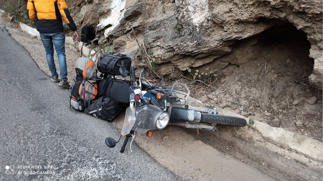 DELHI TO MANALI BY ROAD | ACCIDENT ON  DAY 1 | LEH LADAKH SOLO RIDE 2021
