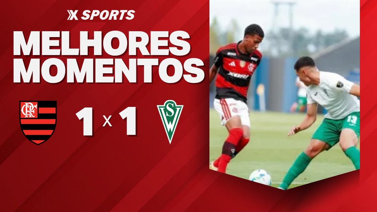 FLAMENGO 1(4)X(5) SANTIAGO WANDERERS - MELHORES MOMENTOS