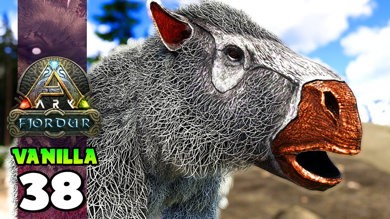 EM BUSCA DE MEGATÉRIOS NO REINO CONGELADO!!! ARK: FJORDUR (VANILLA) 38