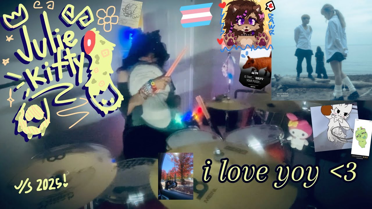aphrodite ~ the neverminds ~ JVLIE DRUM COVER AWAWAWAA!! 