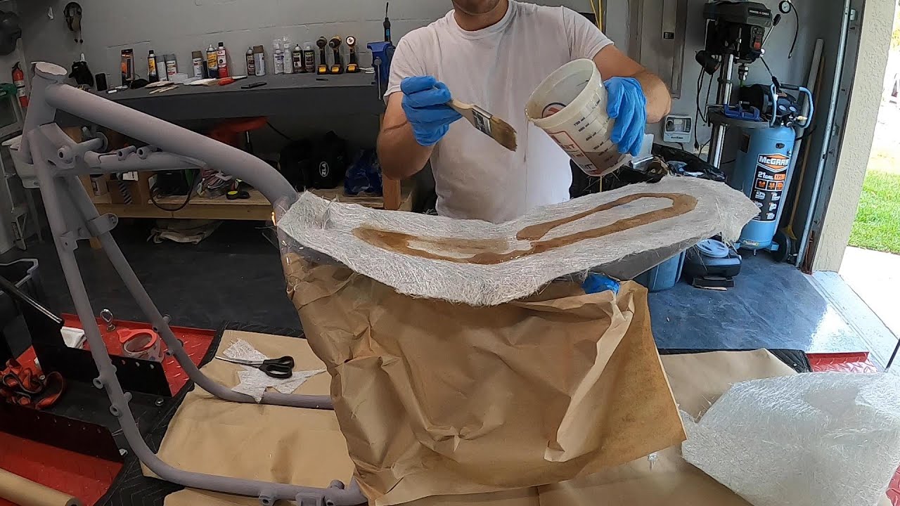 1982 Kawasaki KZ440 Cafe Racer Build Time Lapse - Part 04 - Seat Pan and Battery Box