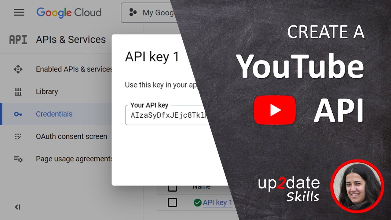 Видеоурок по YouTube | Как создать ключ API YouTube и установить ограничения