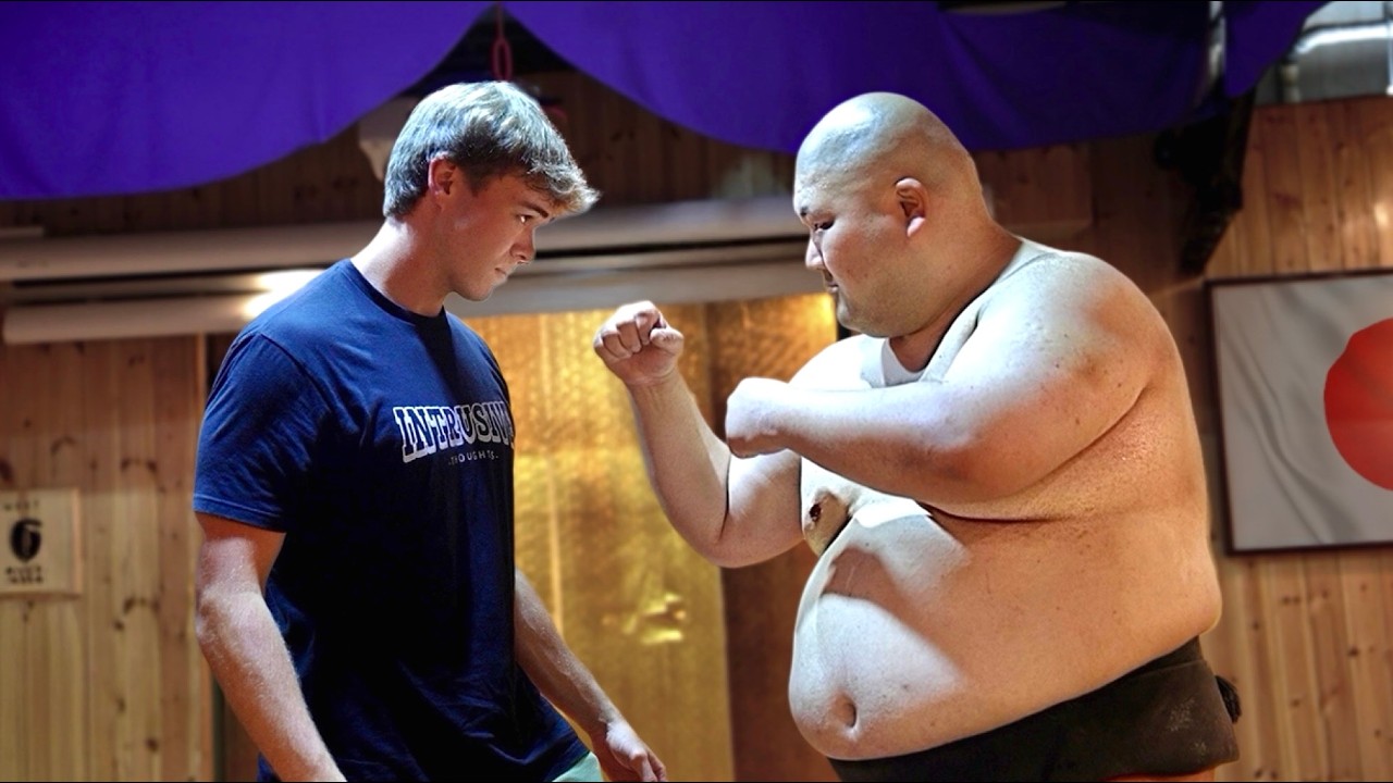 I Fought a Sumo Wrestler!