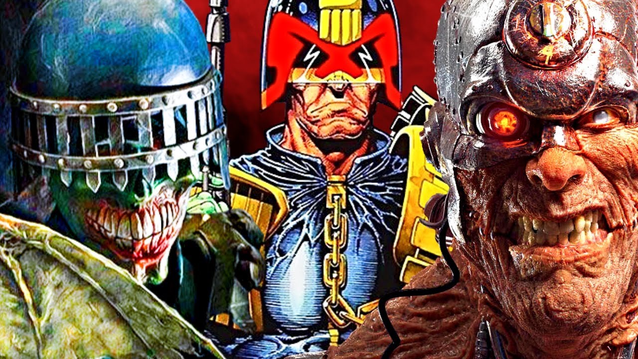Every (23) Disturbing And Deadly Villains Of Judge Dredd - Backstories Explored In Detail