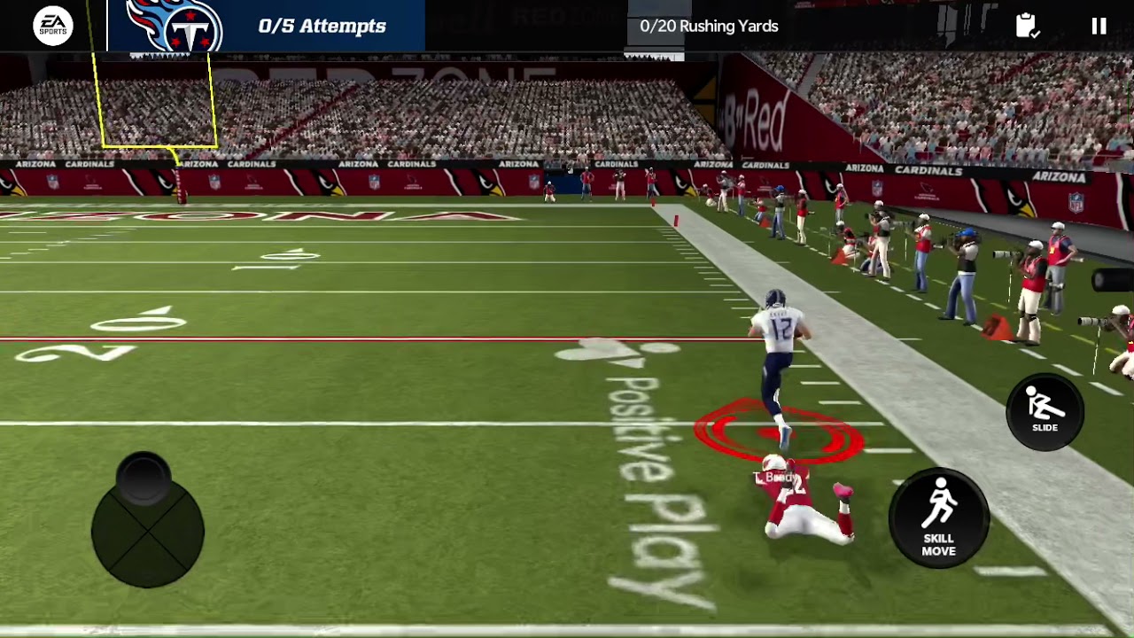 Tom Brady Blazing Speed Madden 22 Mobile Gameplay iOS