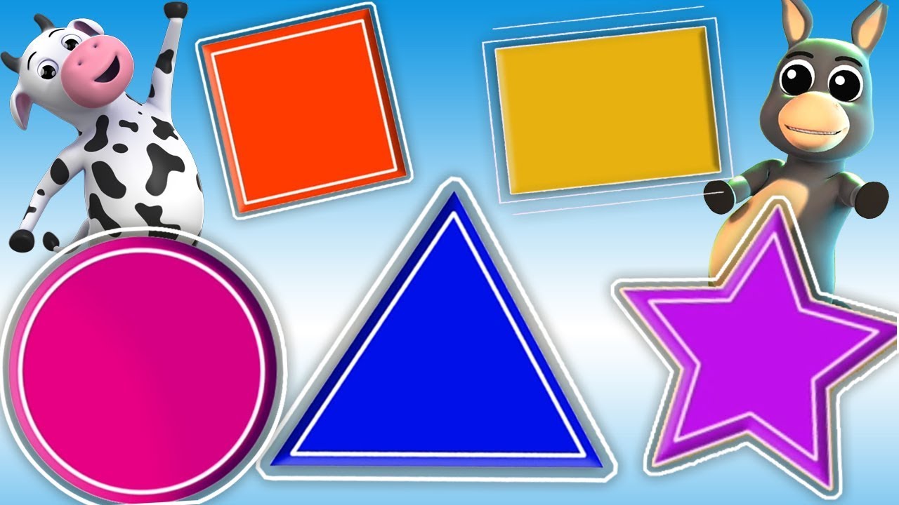 Das Formen lied | Das Lied Der Formen | Kinderlieder | Schlaflieder für Kinder | Shapes Song