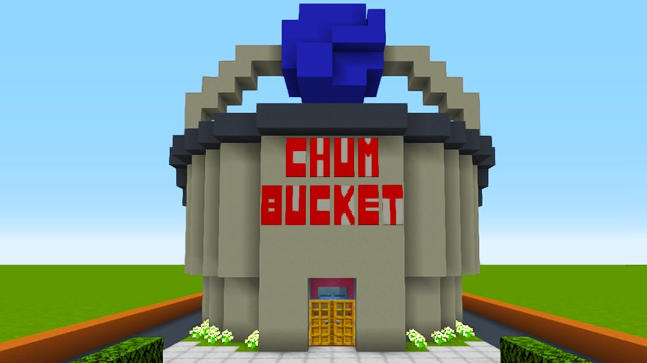 Minecraft Tutorial: How To Make The Chum Bucket 
