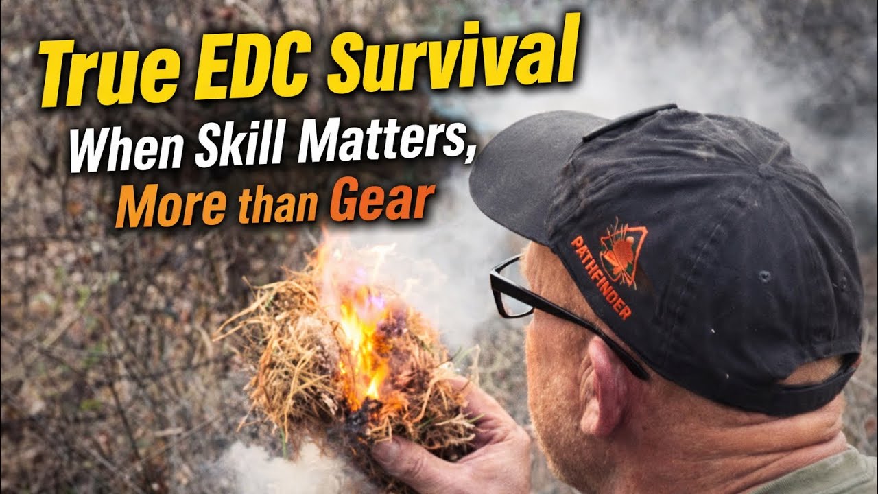 True EDC Survival, When Skill Matters More Than Gear