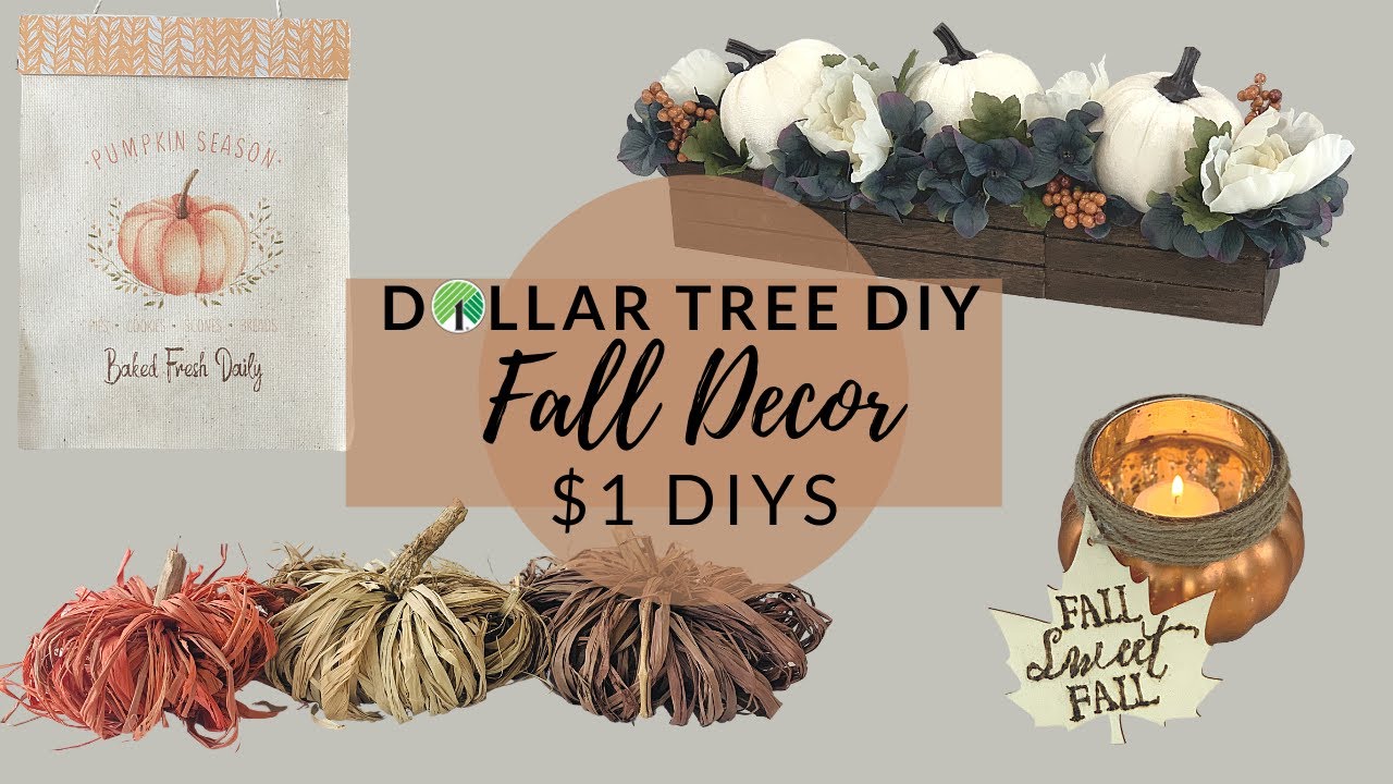 **NEW** DOLLAR TREE DIY FALL FARMHOUSE DECOR 2020