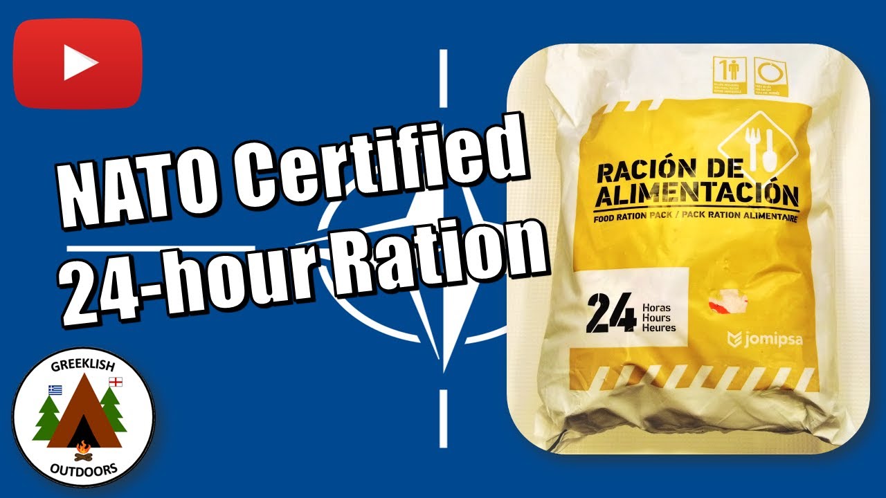NATO Certified 24-hour Ration - So Much Food!!