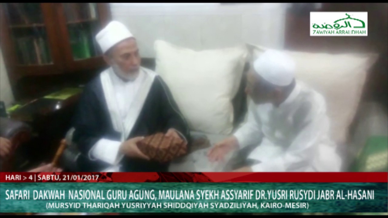 Kunjungan Maulana Syekh Yusri Ke Pondok Pesantren Al-Anwar