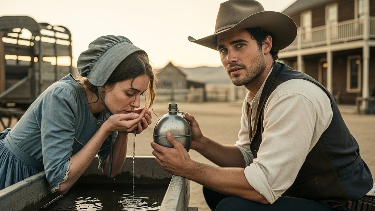 Elle buvait dans un abreuvoir pour survivre, ce cowboy a changé son destin à jamais.