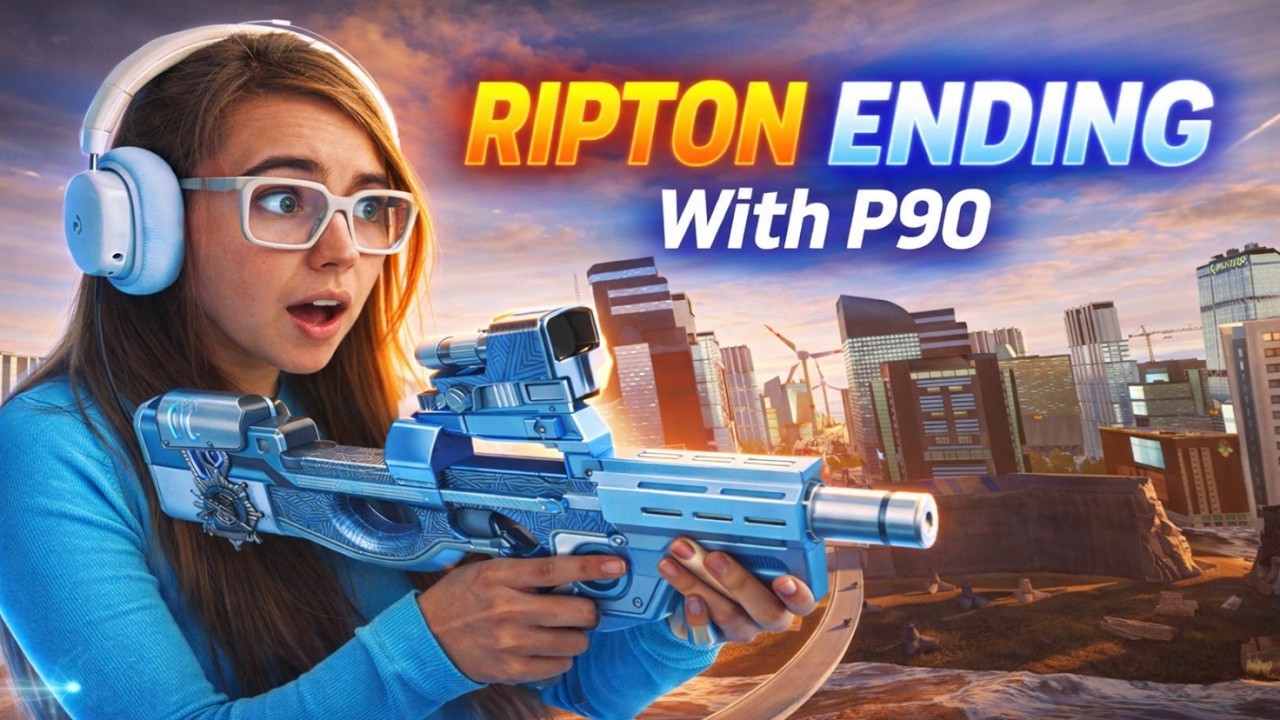 When You Get a P90 & It's a Ripton Deston Ending, This Is Pure Cheating!
