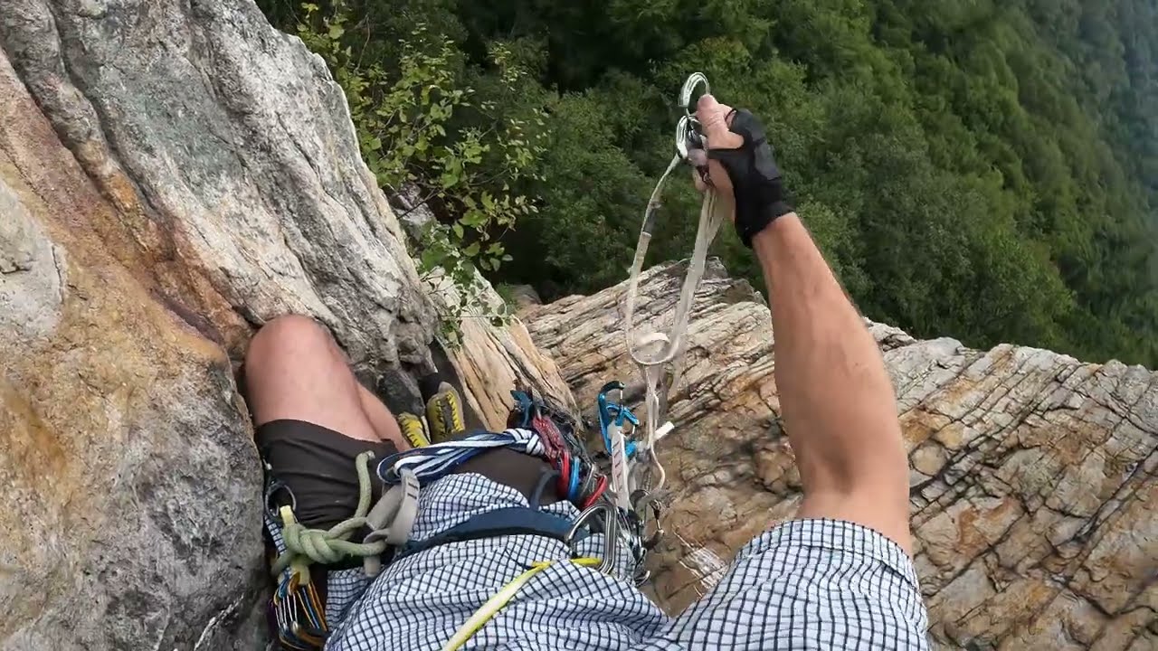 Bonnie's Roof, Direct Finish (5.9+ trad)