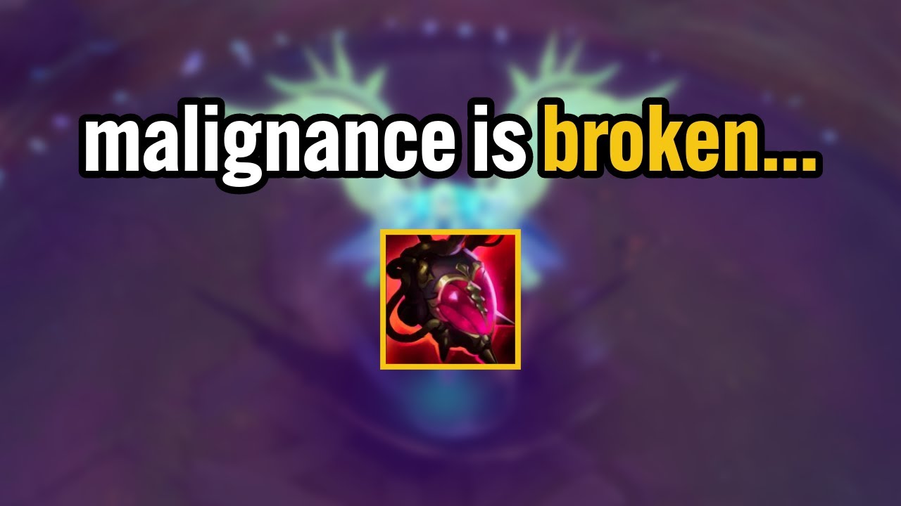 malignance is getting nerfed...