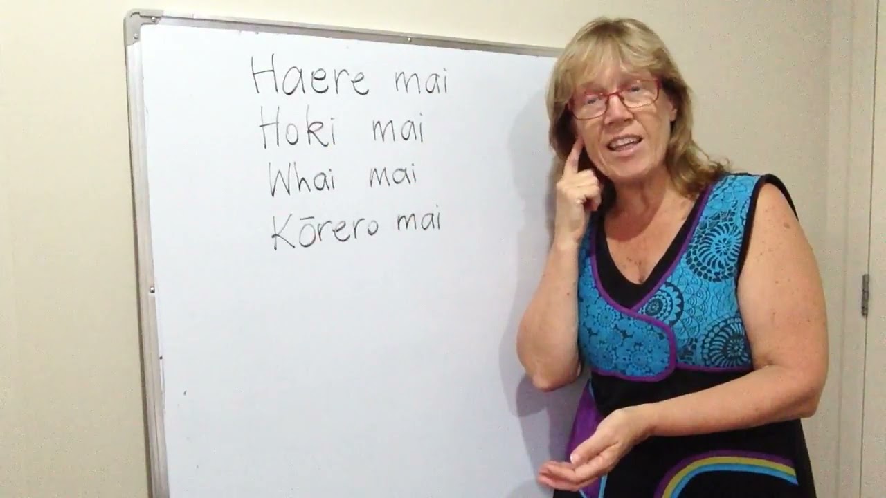 Te reo phrases - Sharon Holt