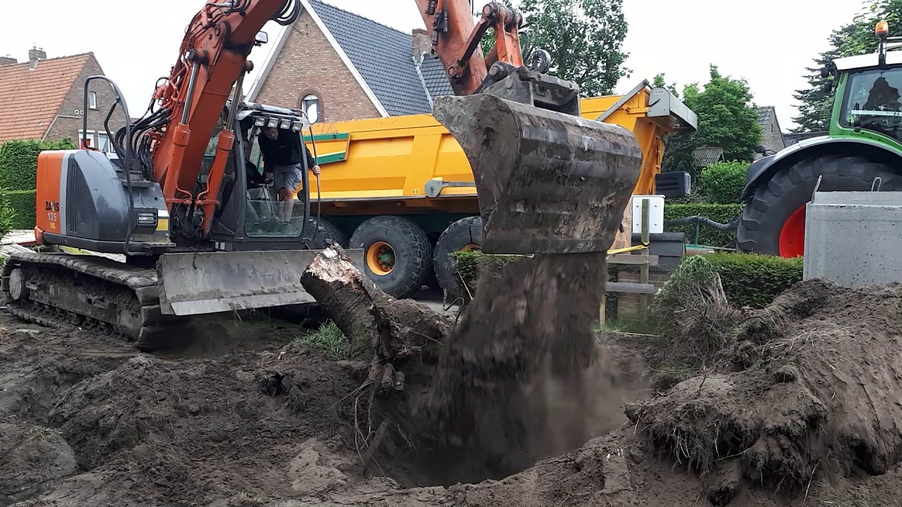 Boomwortel verwijderen