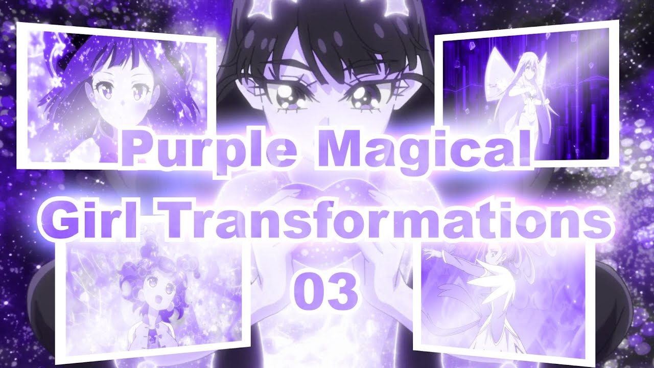 Purple Magical Girl Transformations 03