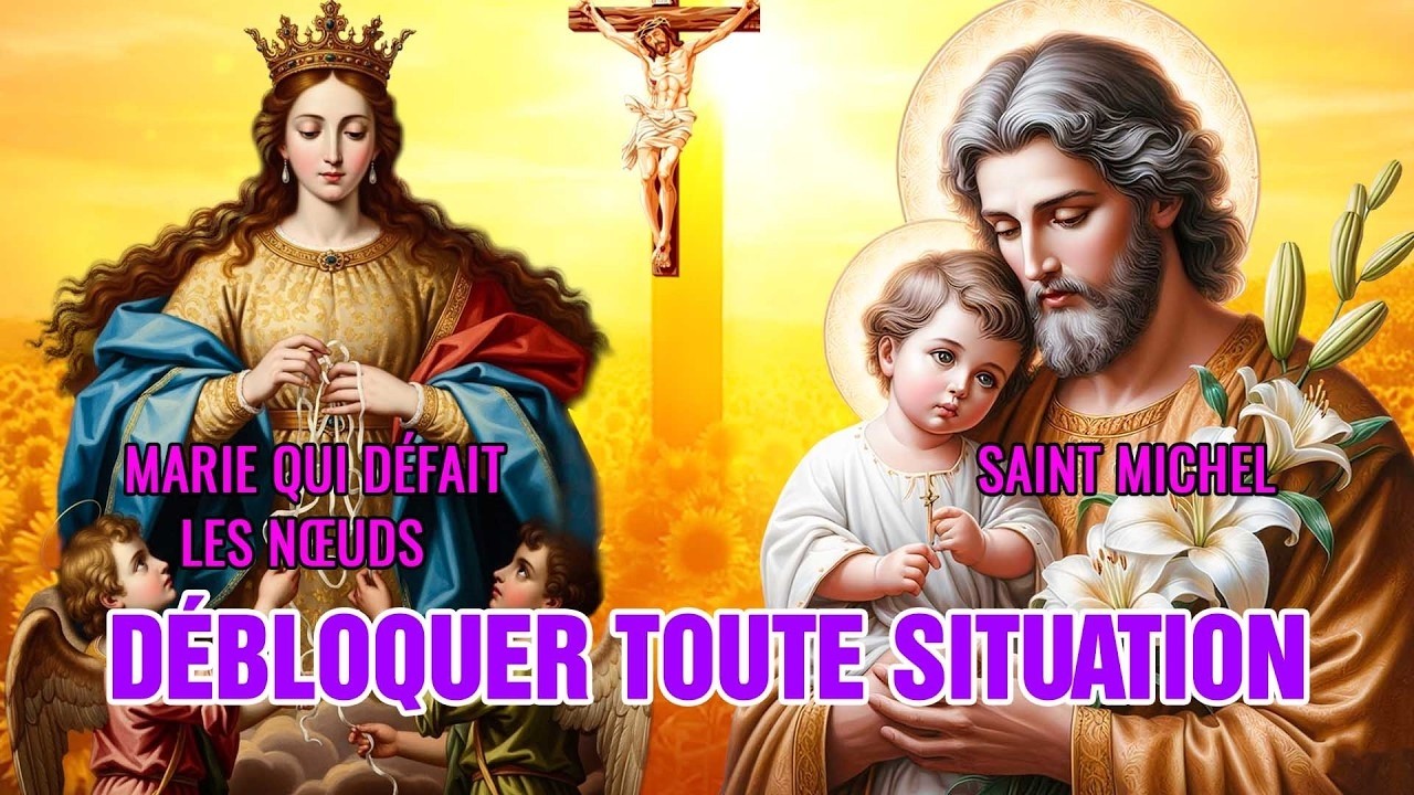 MARIE QUI DÉFAIT LES NOEUDS & SAINT JOSEPH | PRIEZ et RECEVEZ VOTRE MIRACLE AUJOURD’HUI