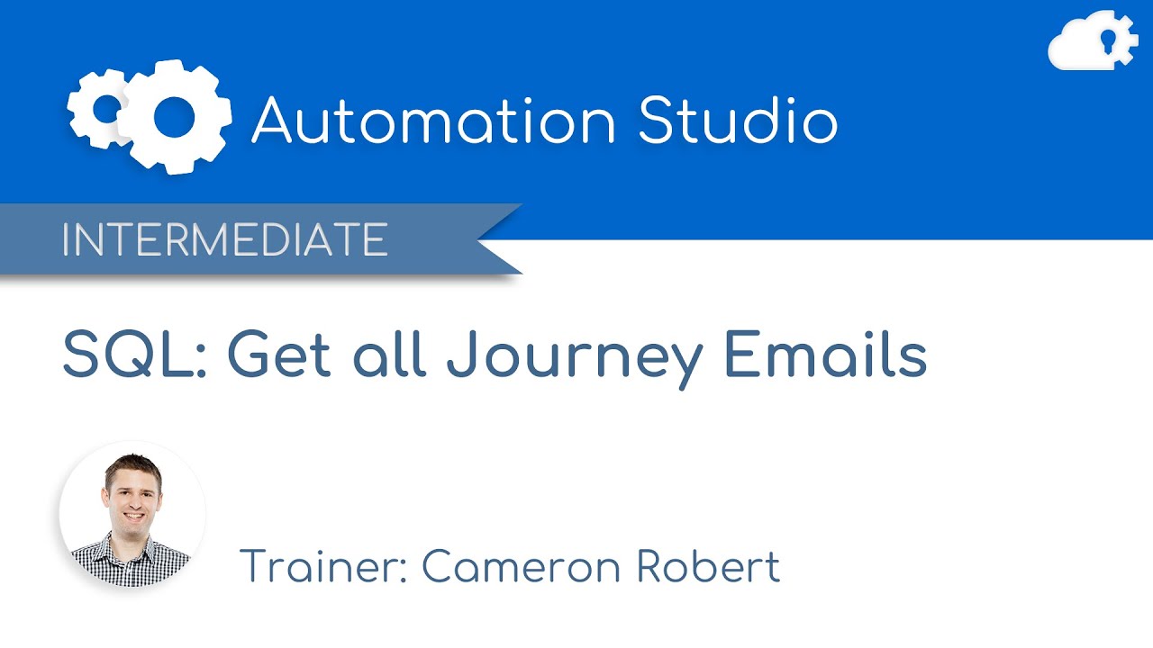 Get all Emails used in Journey Builder in Salesforce Marketing Cloud