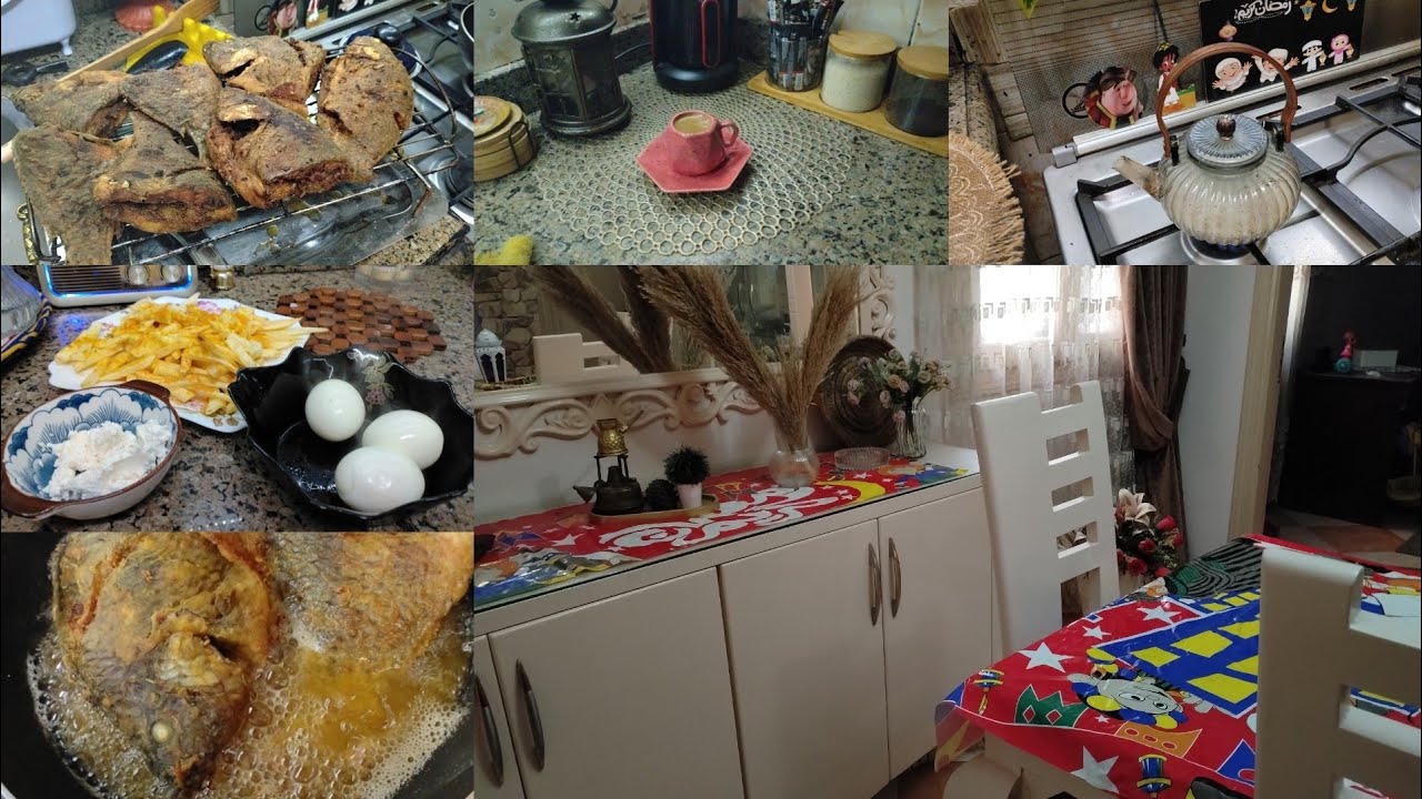 روتيني اليومي في رمضان 🌙 تحضيرات فطار وسحور خطوة بخطوة – يوم كامل معايا في المطبخ 🫶