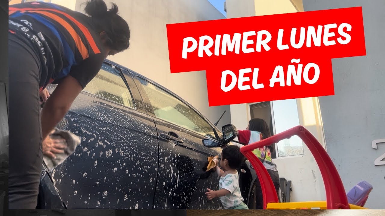Primer lunes del año // Limpieza, hogar y rutina 🏠 🧹 🧼 🚙 