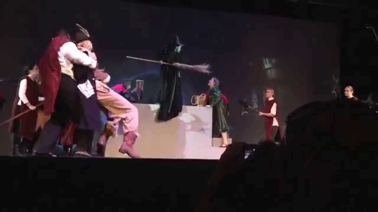 Anna Levine Wallack as Wicked Witch in CLHS Wizard of Oz