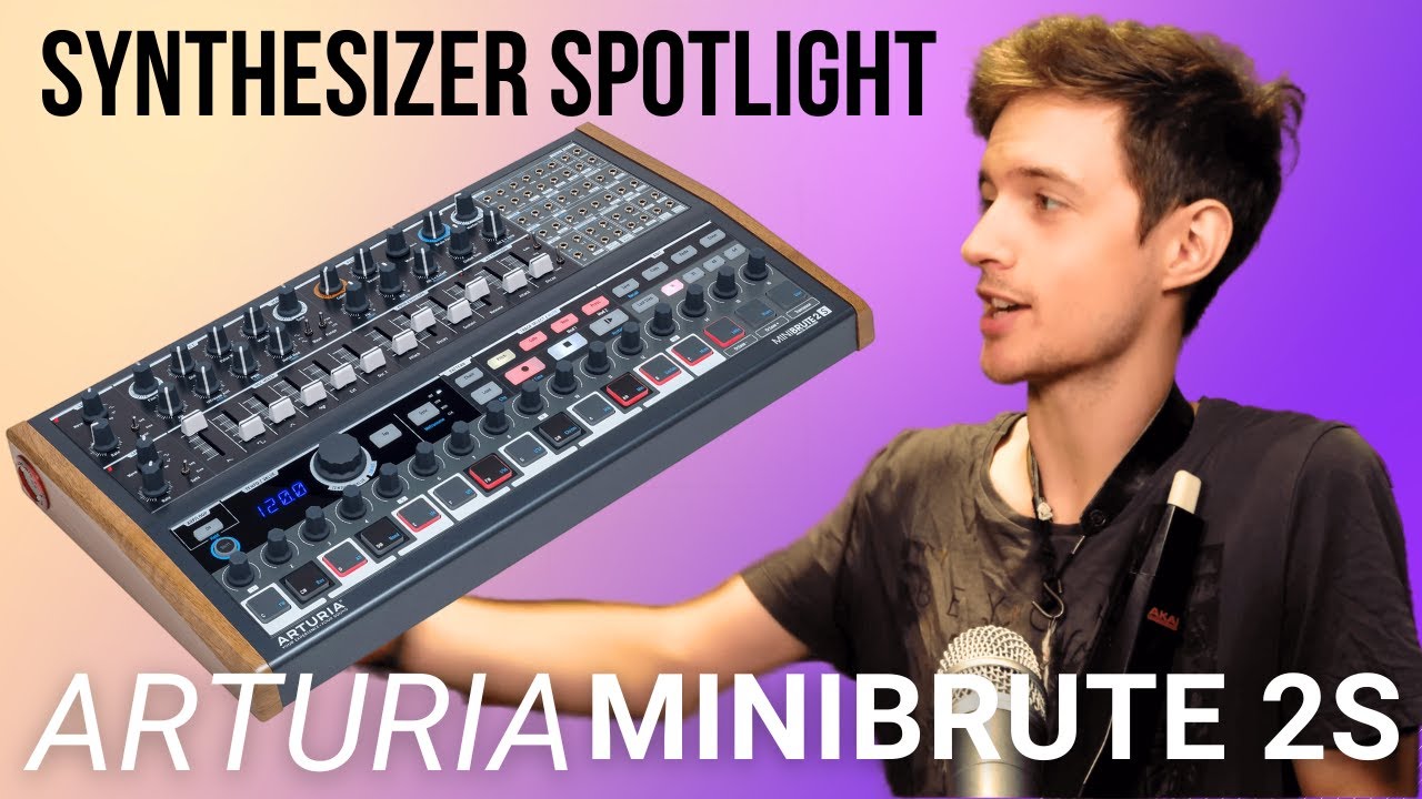 Работает ли ARTURIA MINIBRUTE 2S с EWI? Синтезатор Spotlight Ep 4