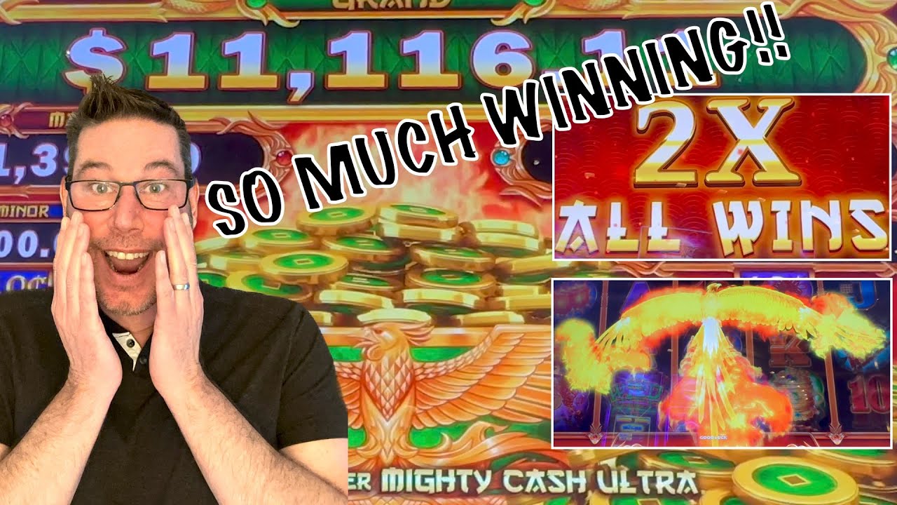 2X ALL WINS AND HUGE BONUSES ON MIGHTY CASH ULTRA PHOENIX!! 🥳🥳🥳