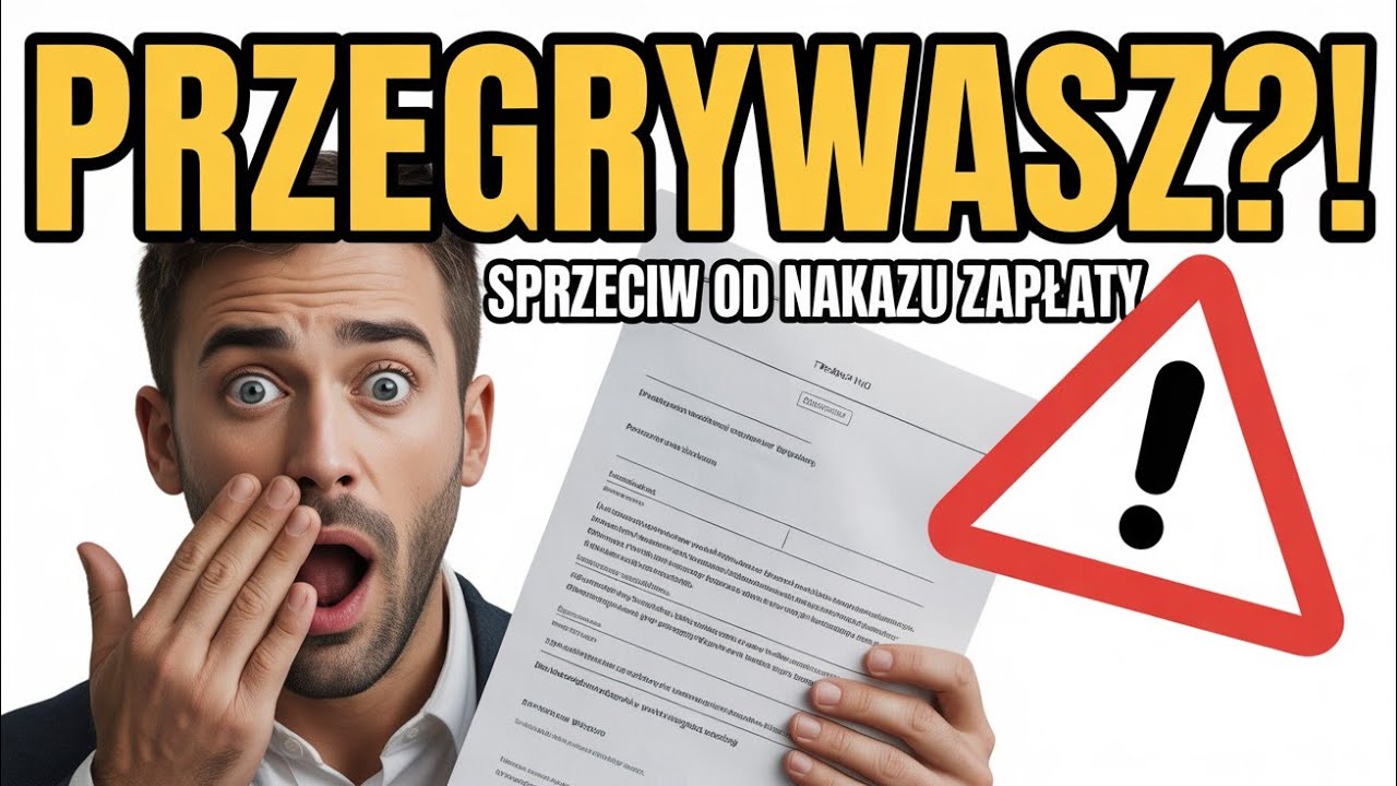 Sprzeciw od nakazu zapłaty &ndash; masz 14 dni, żeby się uratować!